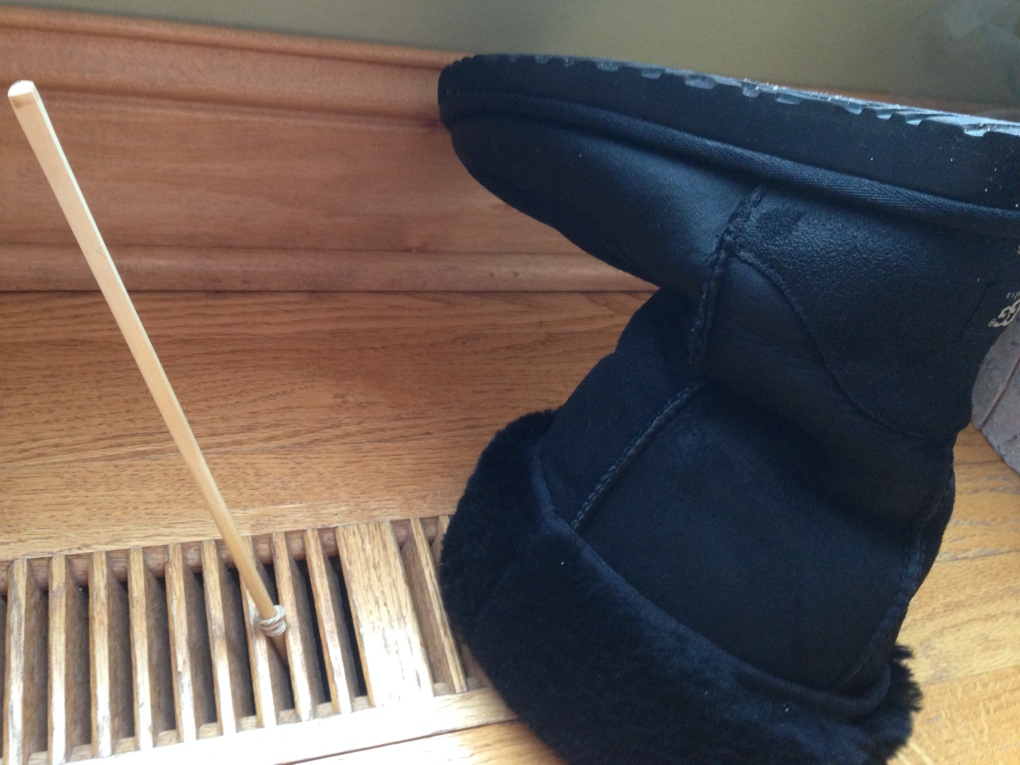 Domestic Goddess Tip : Drying Boots